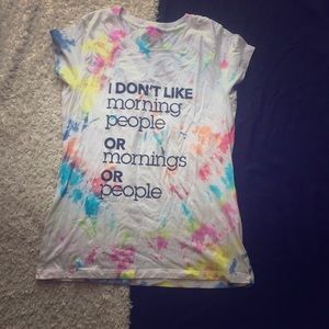 TYE DYE FUNNY SHIRT
